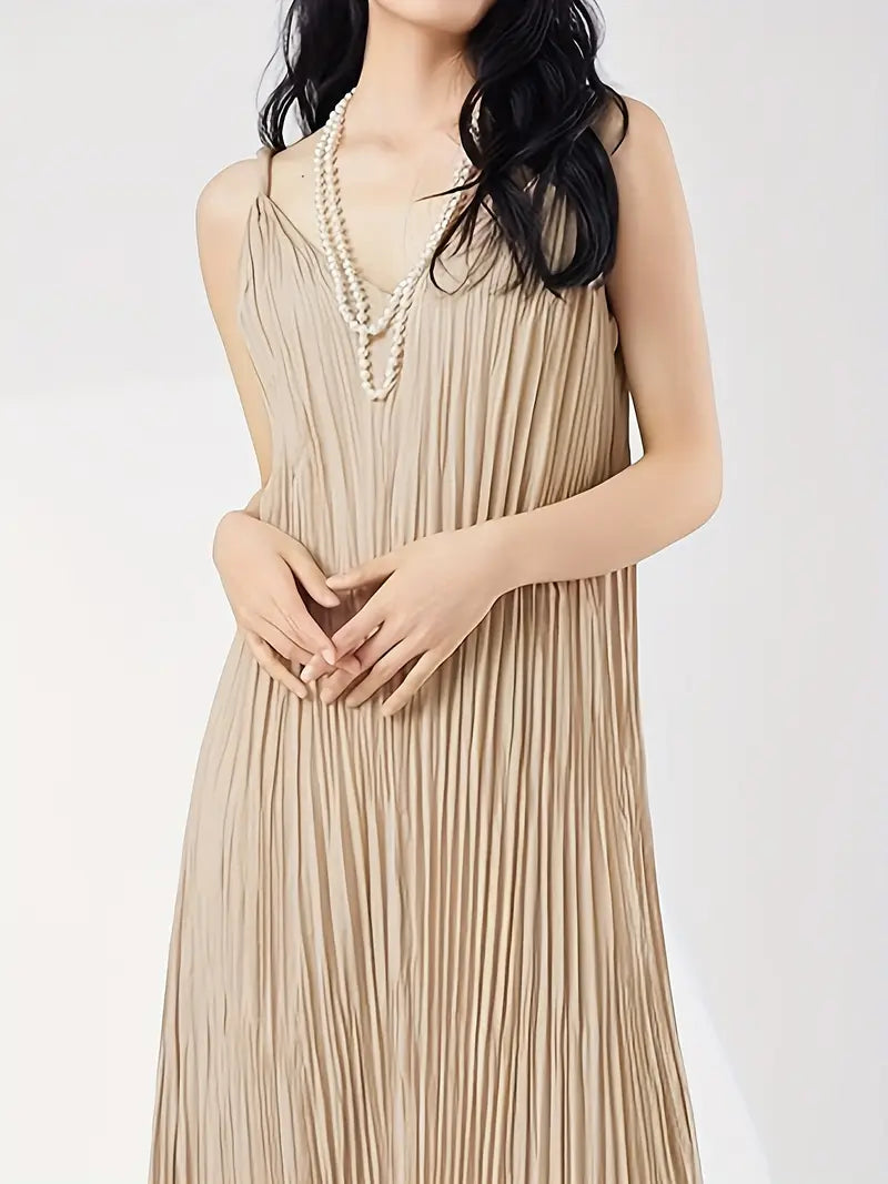 Shoulder Flowy Maxi Dress with Ruffles